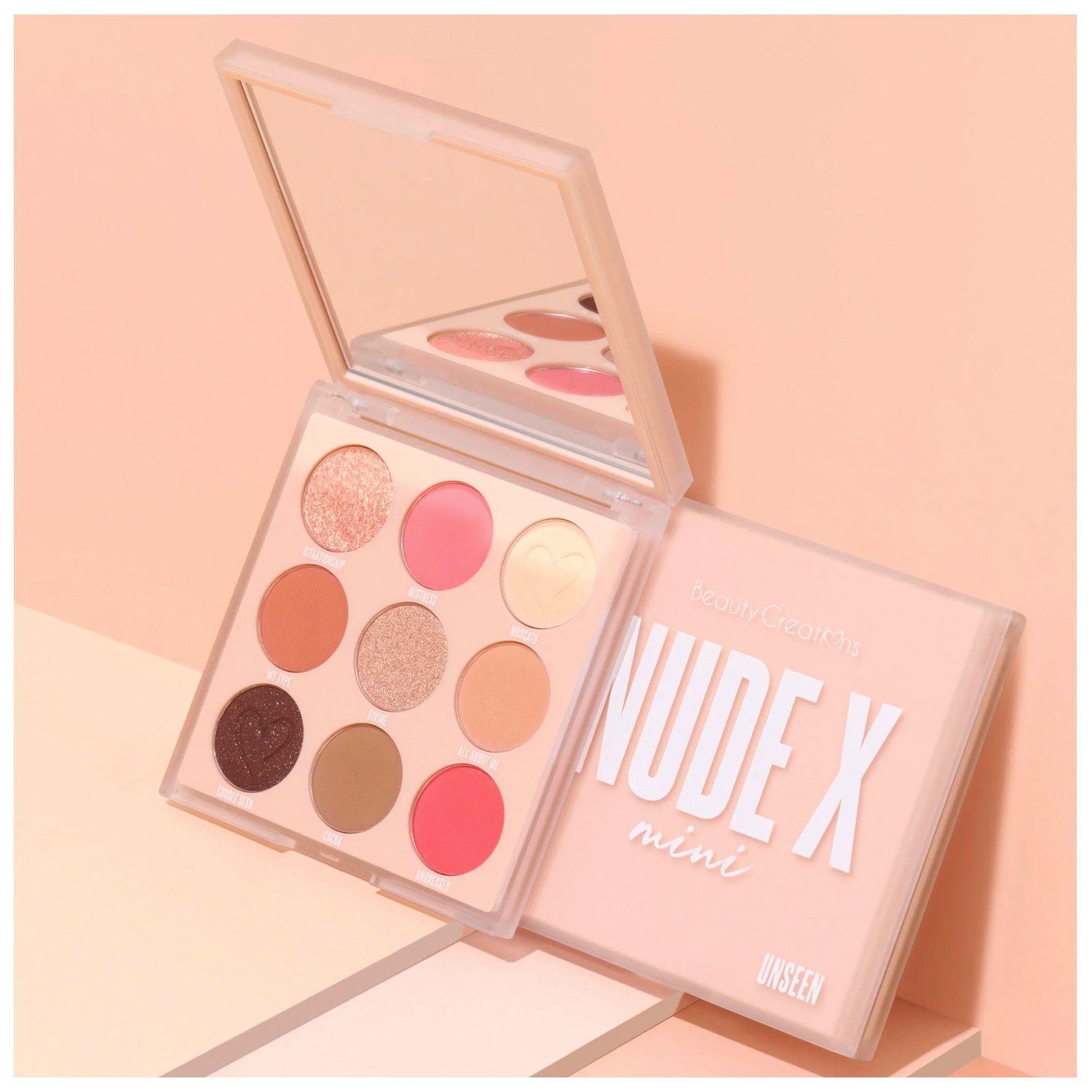 Paleta De Sombras Nude X Mini "Unseen" Beauty Creations-4