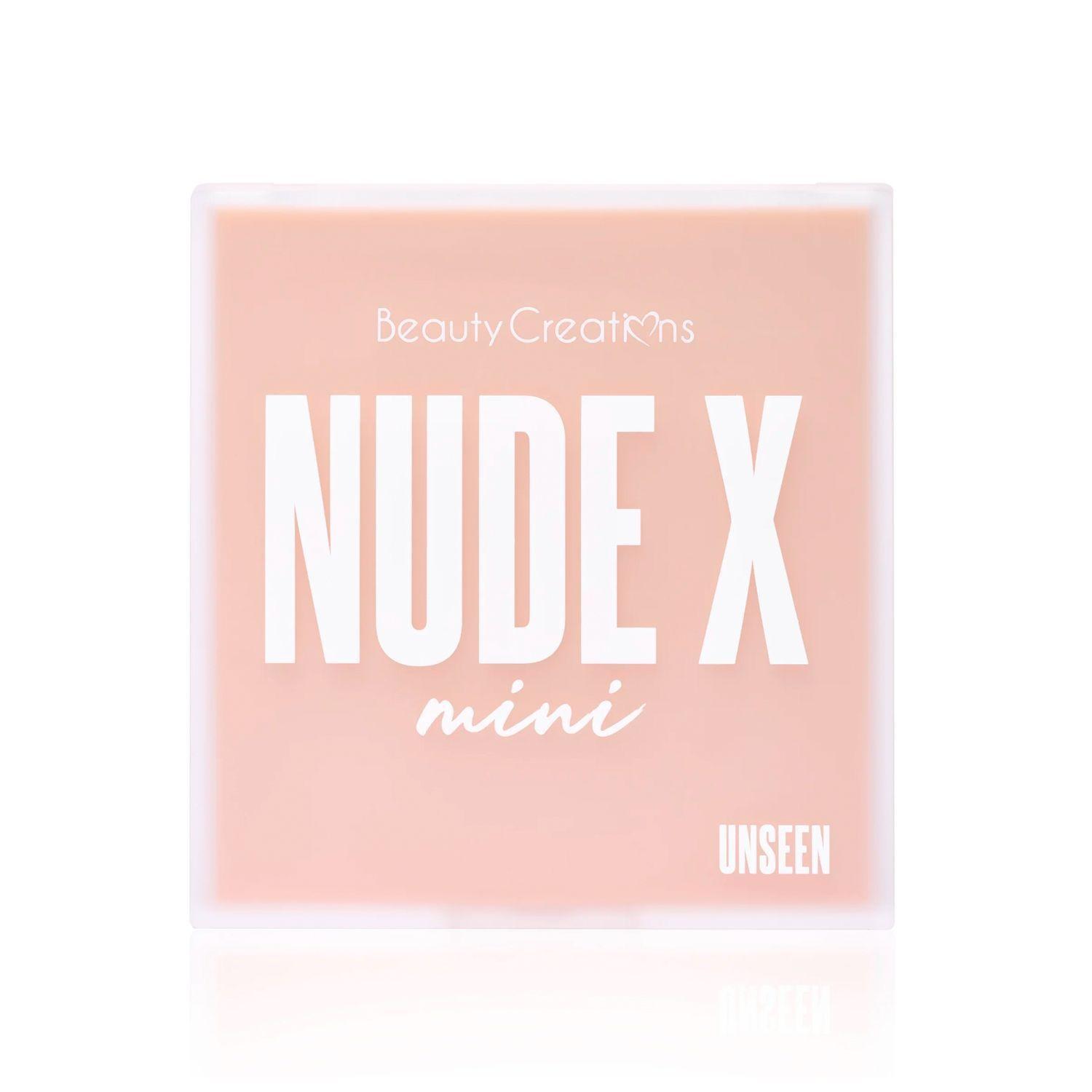 Paleta De Sombras Nude X Mini "Unseen" Beauty Creations-1