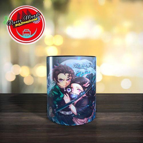 Taza Mágica De Demon Slayer - Tanjir Y Nezuko-0