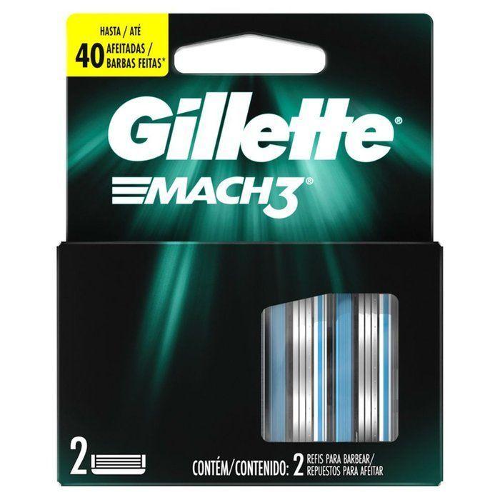 Gillette Mach3 Repuestos De 2 Cartuchos-0