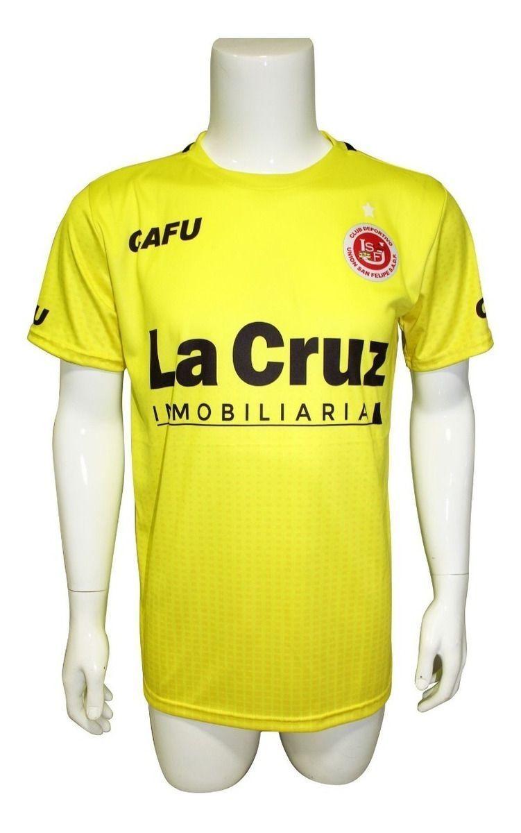      Camiseta Unión San Felipe 2020 Arquero Amarillo Nueva Cafú-0