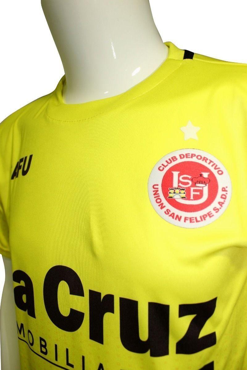      Camiseta Unión San Felipe 2020 Arquero Amarillo Nueva Cafú-1