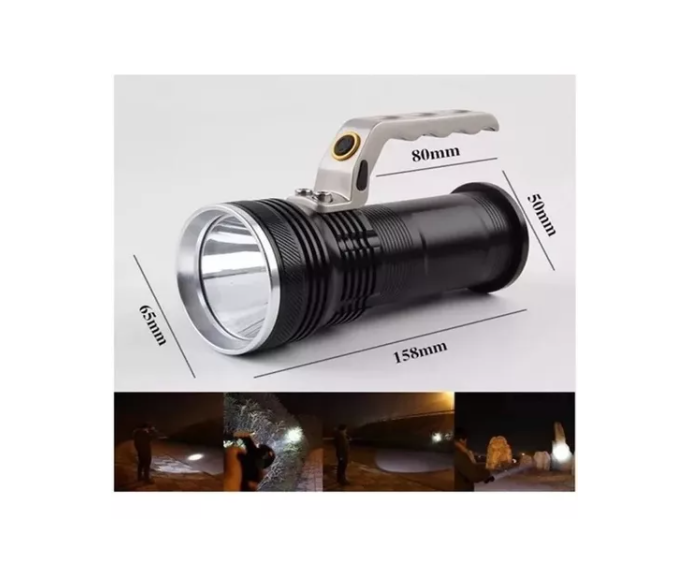 Linterna Led Táctica Recargable Larga Distancia Favorito-2