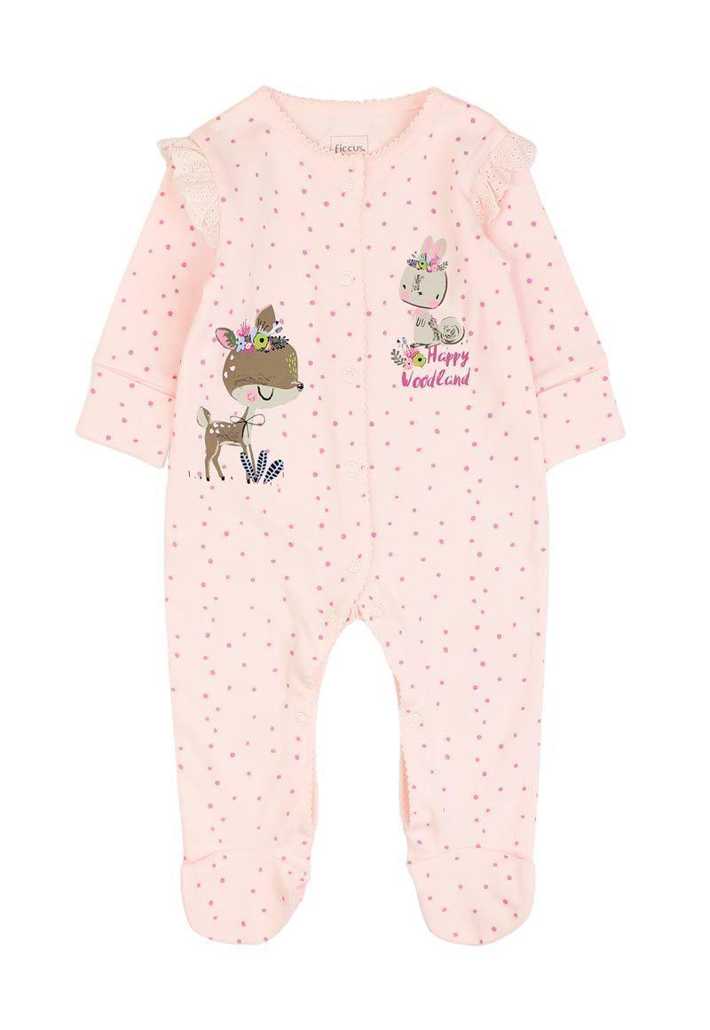 Pijama newborn niña algodón niña cottage 133-0