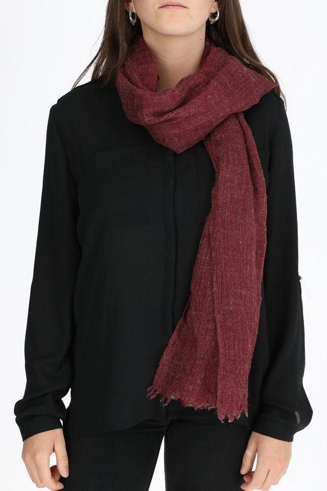 Pañuelo Liso Plain Burdeo Humana-2