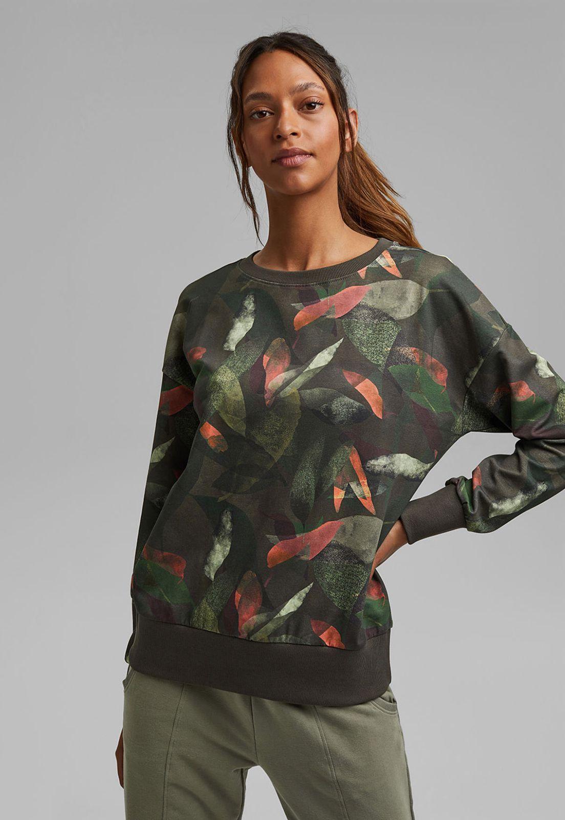 Polerón Mujer Estampado Esprit-0