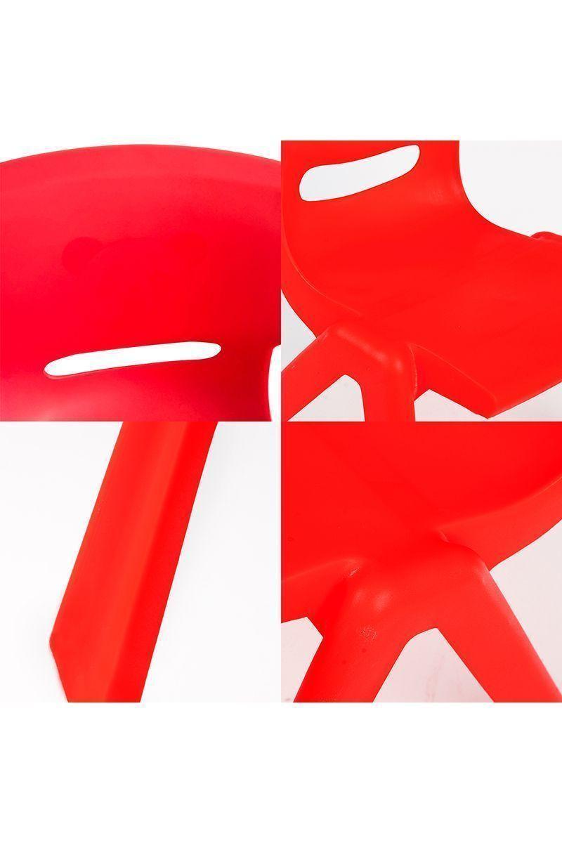 Pack 4 Sillas Infantiles Roja-4
