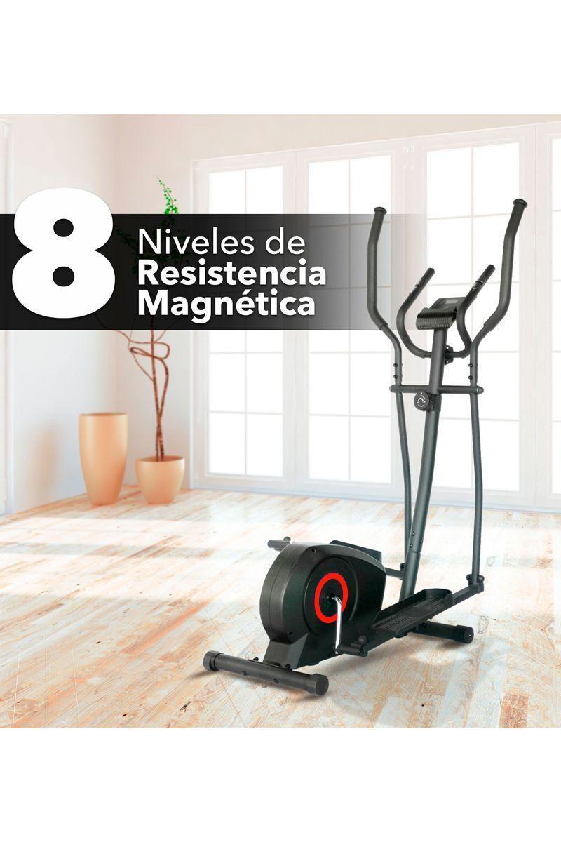 Bicicleta Elíptica Magnética Volante 5 Kg Negro-4