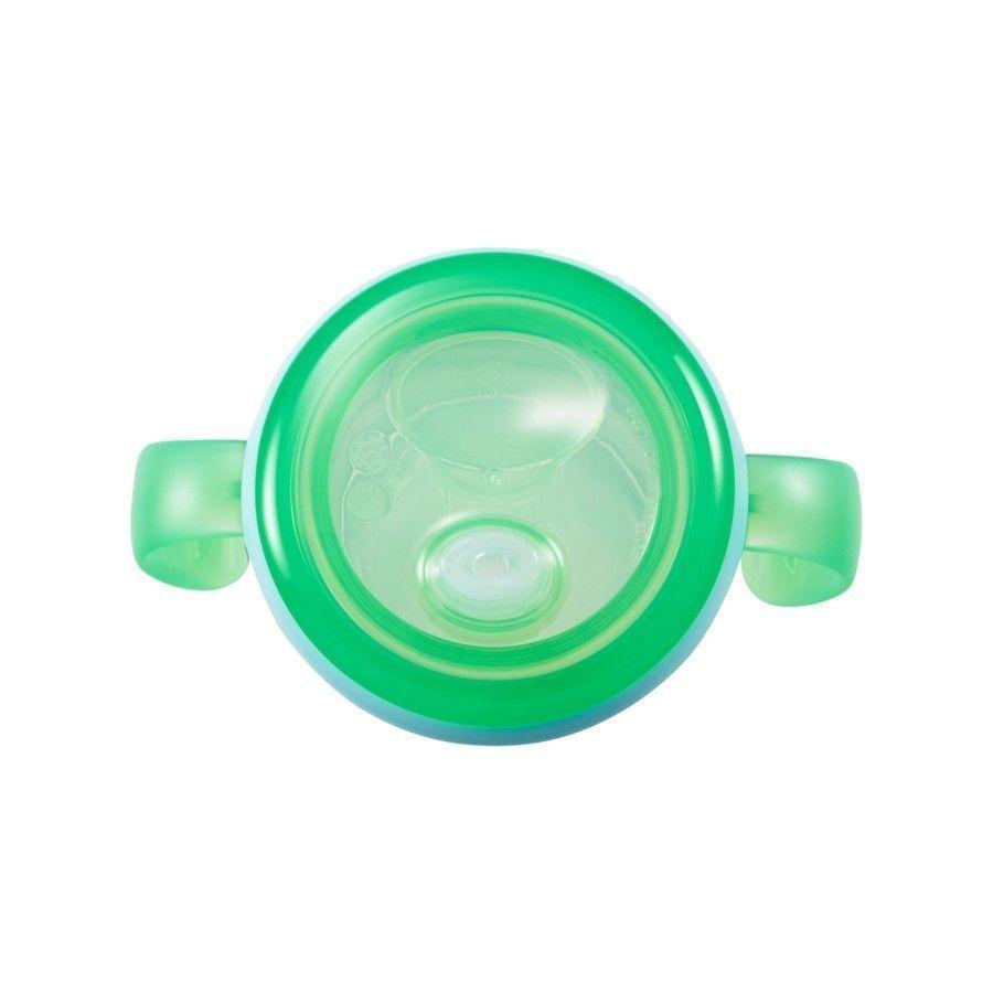 Vasos antiderrame chupete Silicona 207ml con asas-6