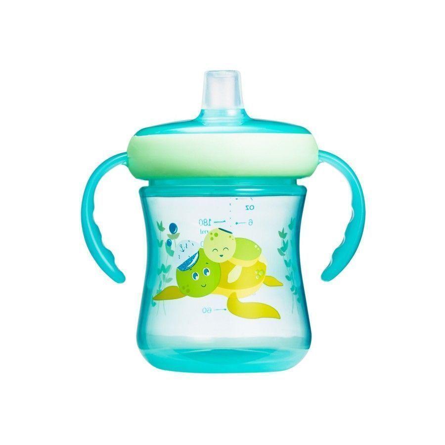 Vasos antiderrame chupete Silicona 207ml con asas-2