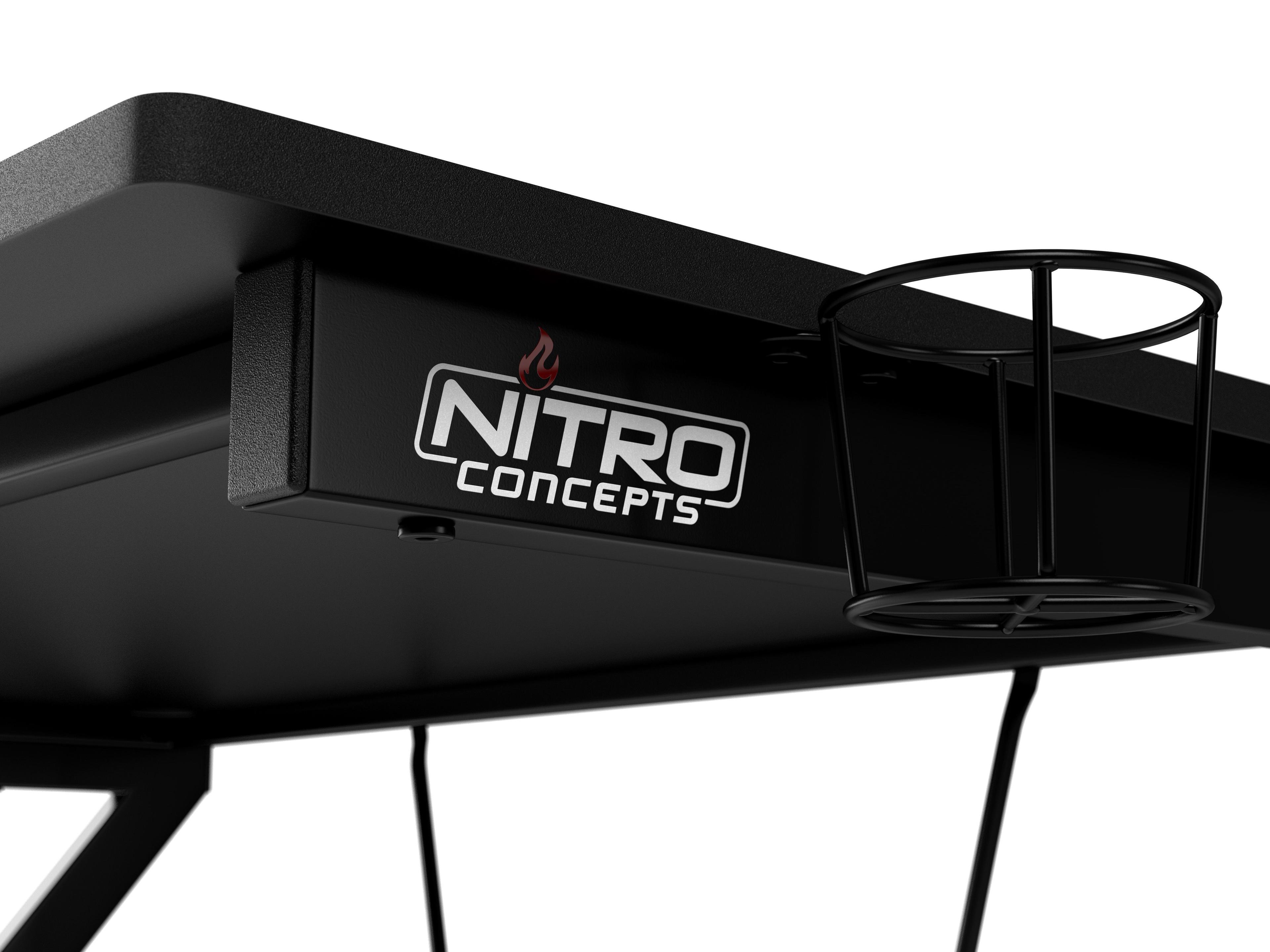 Escritorio Gamer Nitro Concepts D12 Negro-4
