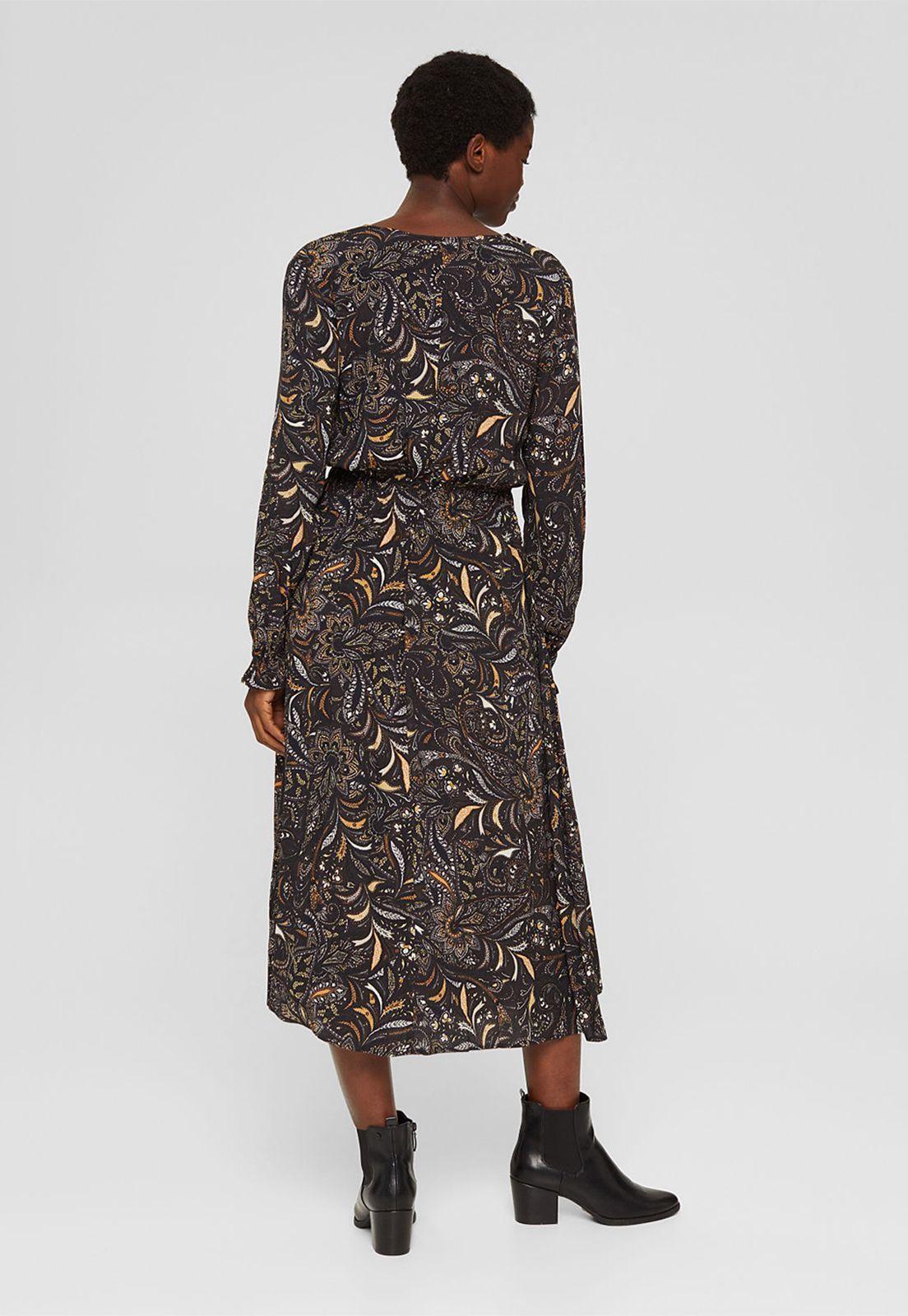 Vestido Midi Estampado Floral Esprit-1