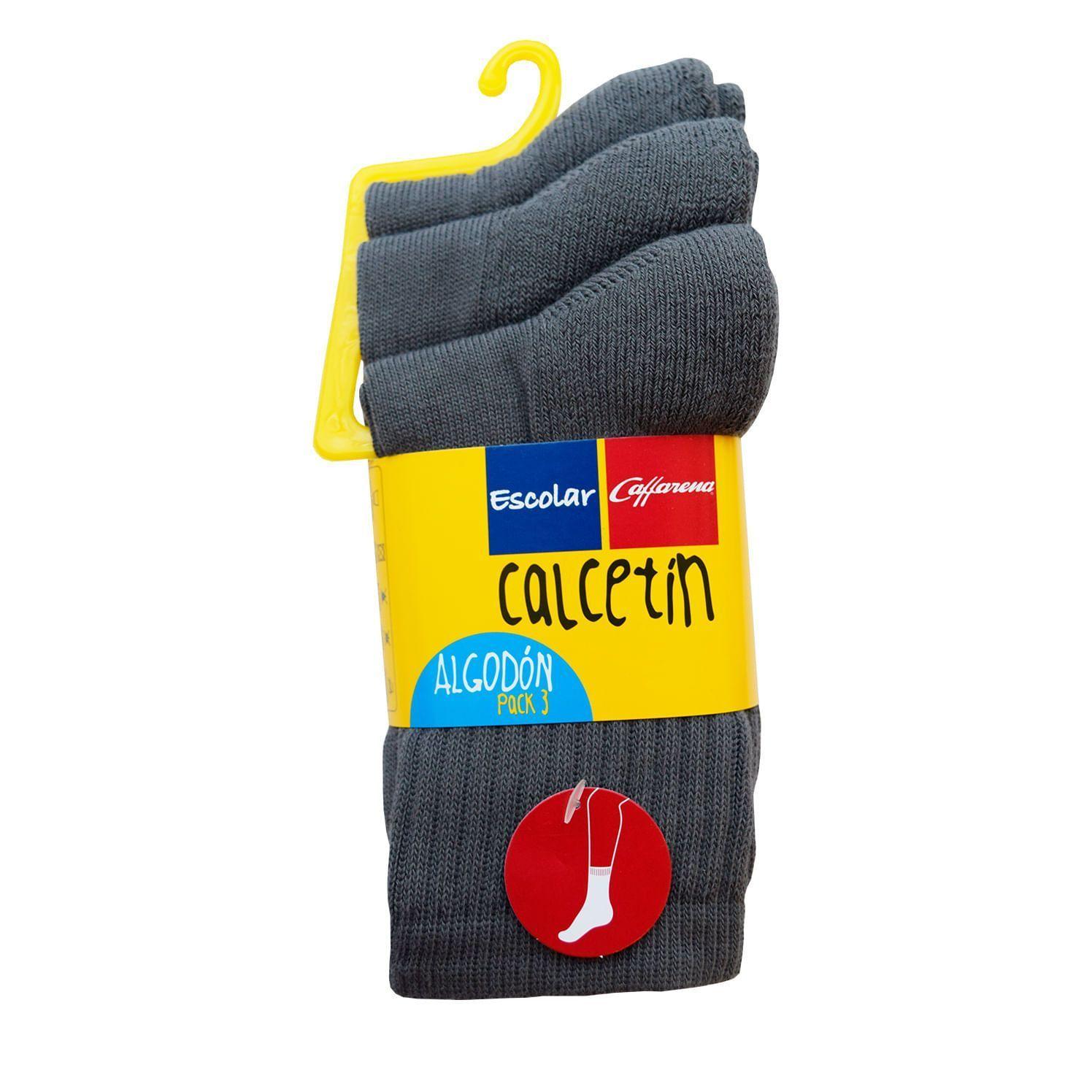 Calcetín Corto Pack 3 Escolar-2
