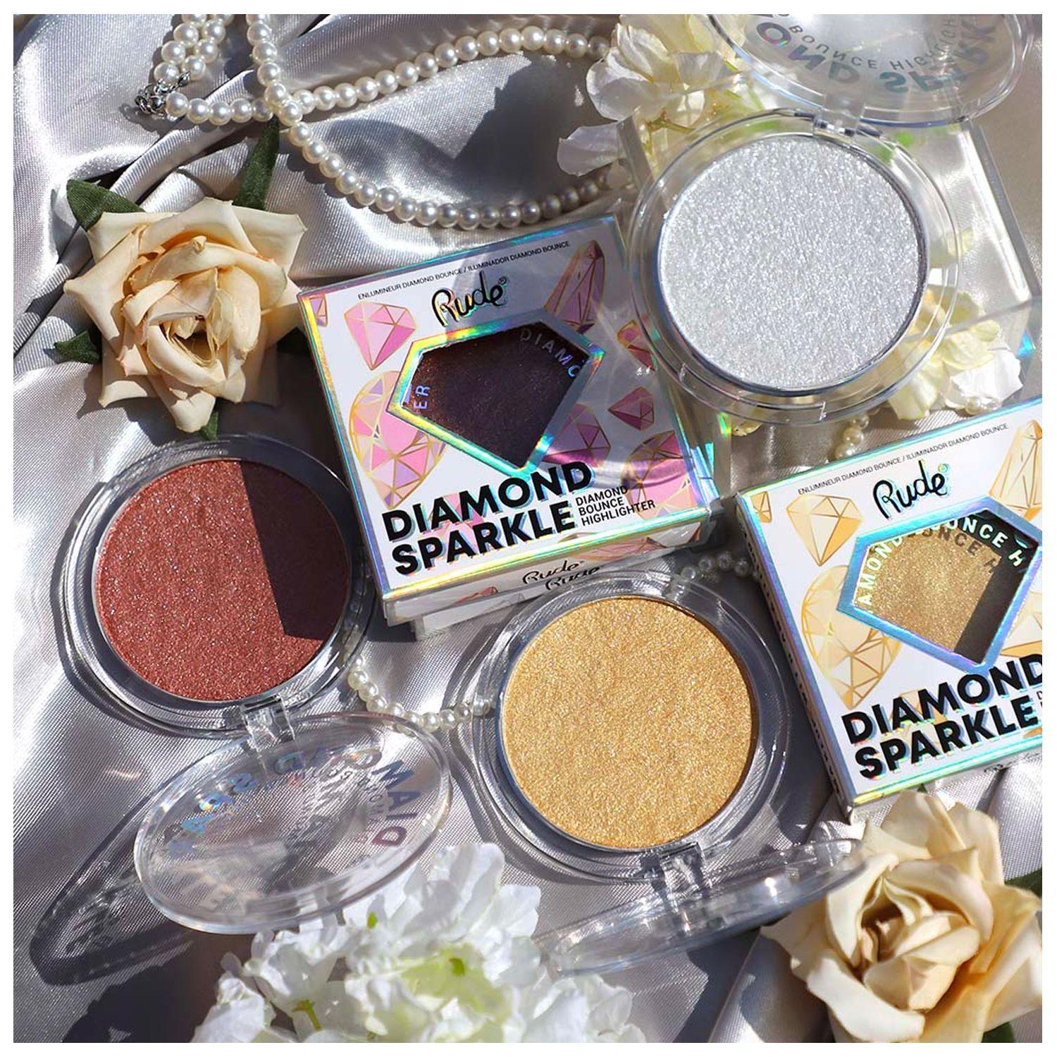 Iluminador “Diamond Sparkle” Gold RUDE-7