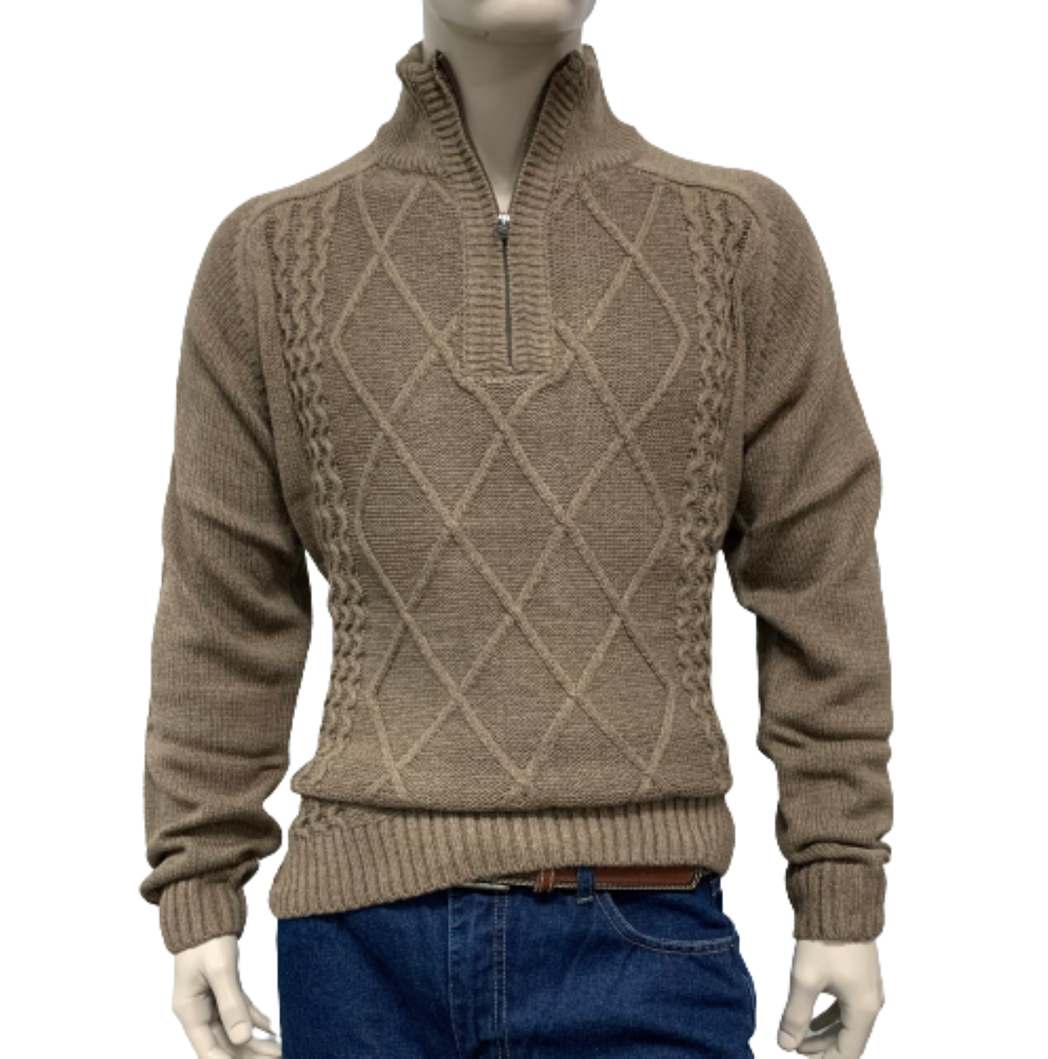 Sweater Medio Cierre-0