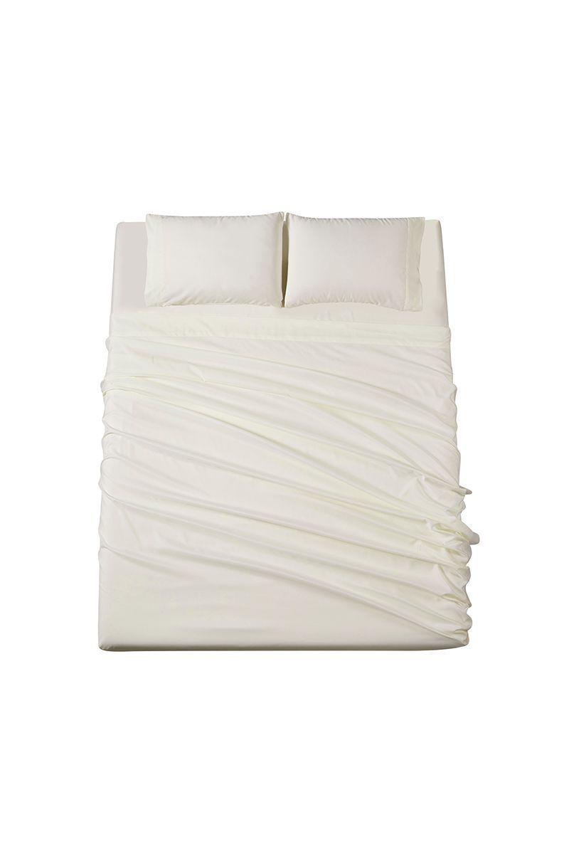 Sábanas de Microfibra Ellie 2 Pl Blanco-0