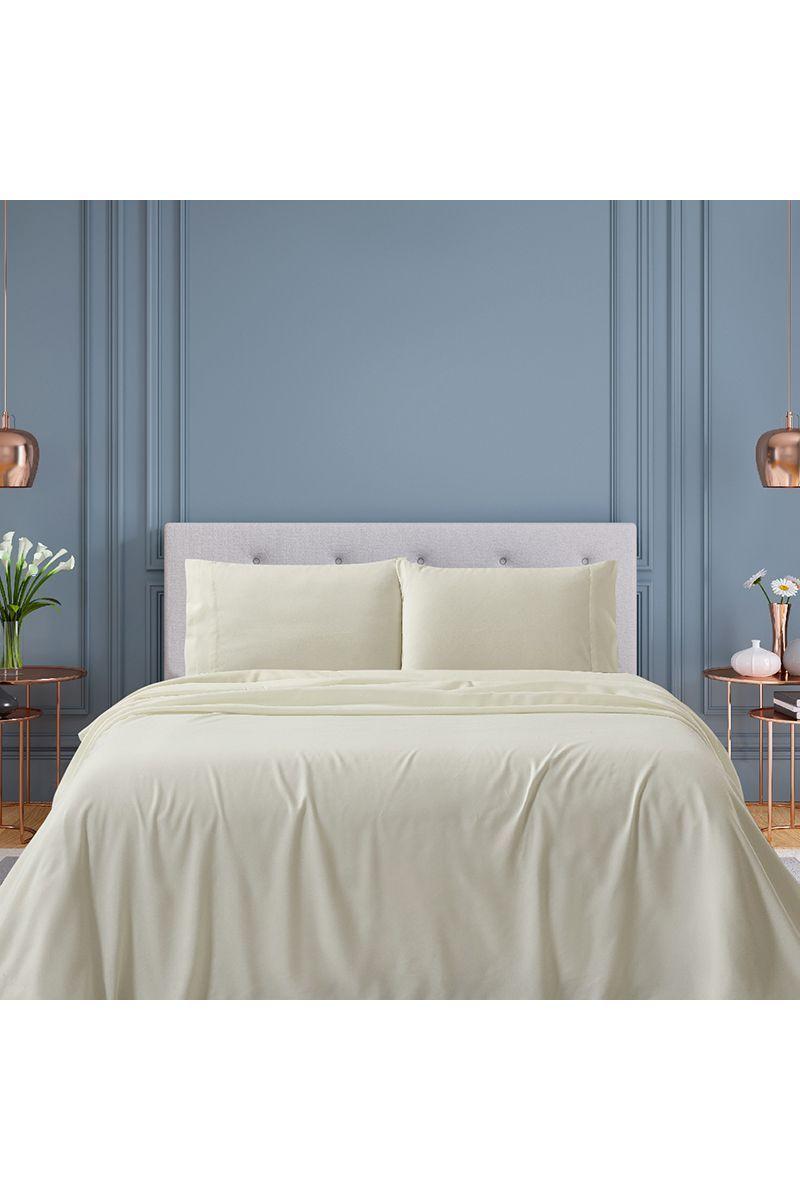 Sábanas de Microfibra Ellie 2 Pl Blanco-4