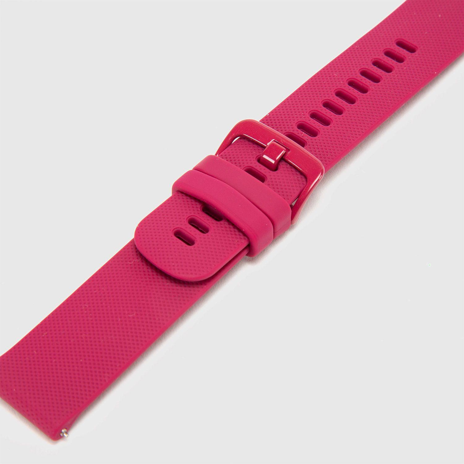 Correa Smartwatch Silicon Red Wine 22 mm STRANDHILL-2