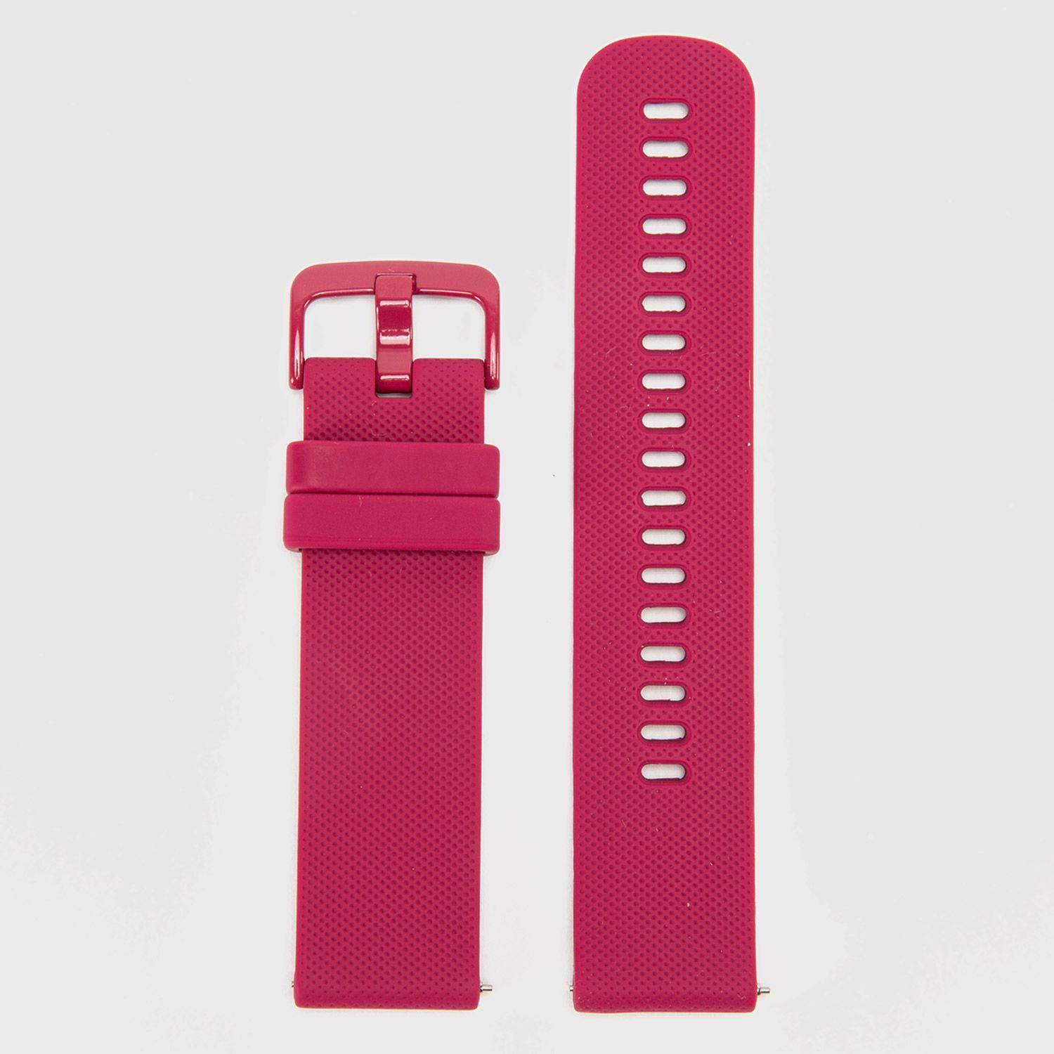 Correa Smartwatch Silicon Red Wine 22 mm STRANDHILL-1