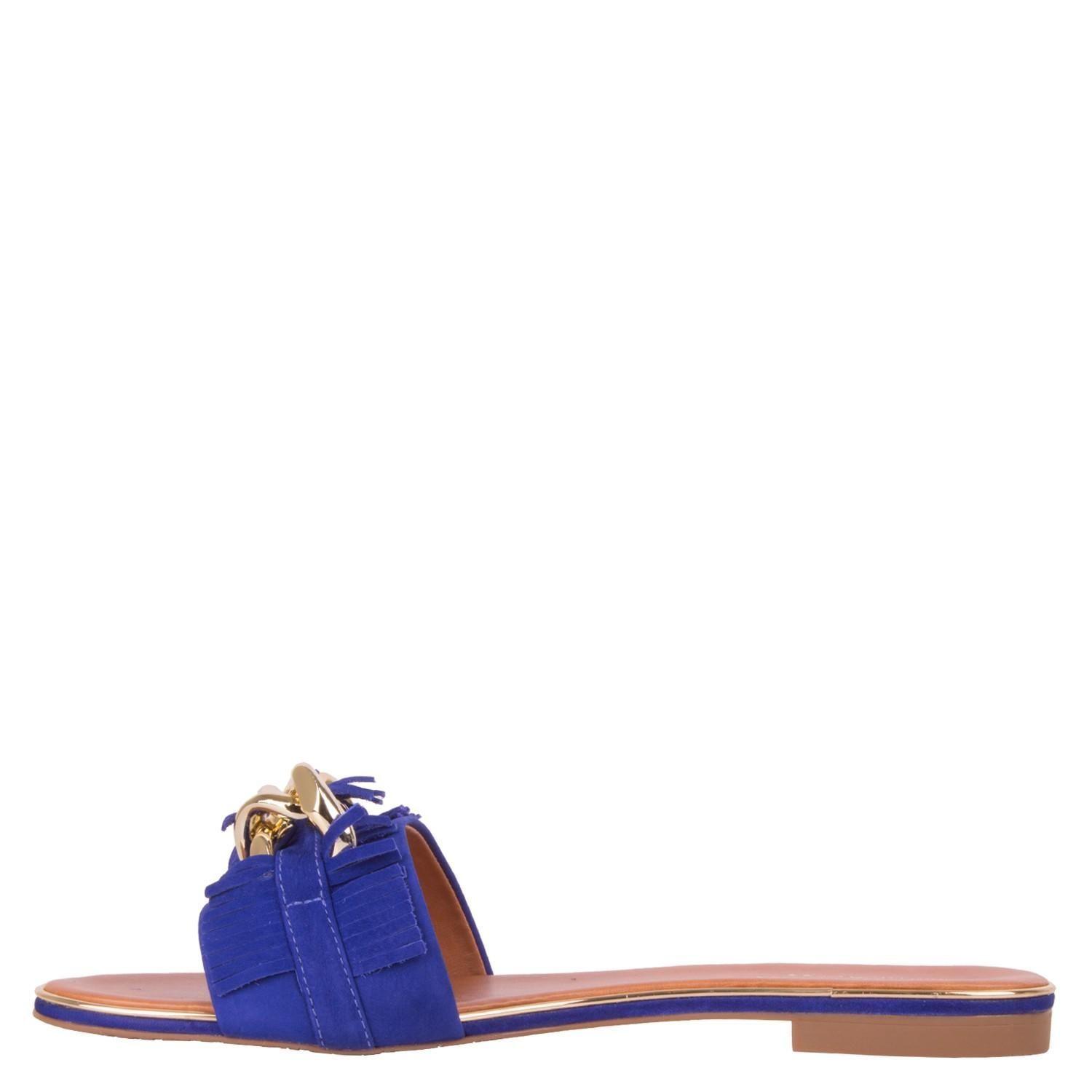 Sandalia Casual Mujer Luz da Lua - S577 Azul-1