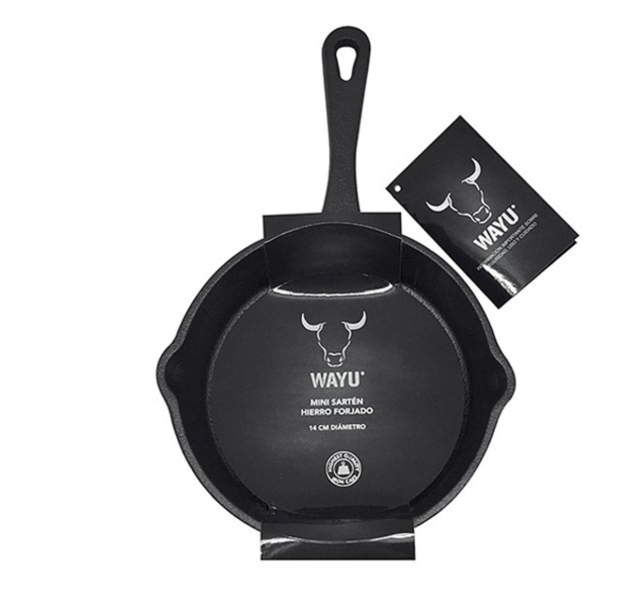 SARTEN REDONDO DE COCINA IRON CAST WAYU -0