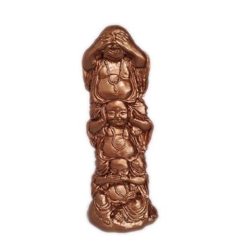TOTEM BUDA CIEGO, SORDO Y MUDO 30 CM-0