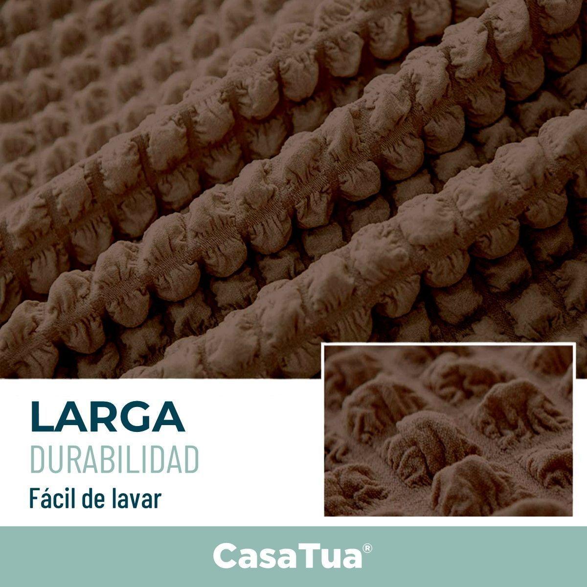 Funda Sofa Elastica Cubre Sillon Turco Juego 3+1+1 Cuerpos-2