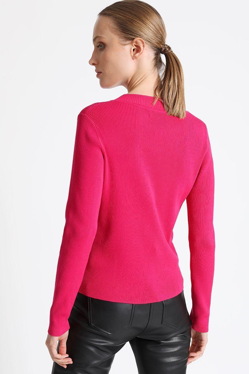 Jersey Tejido Fucsia Liola-2