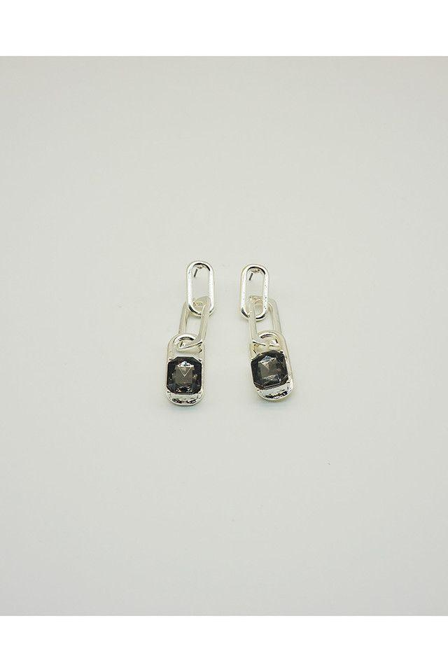 Aro Largo  Cadena Plateado I-D-0