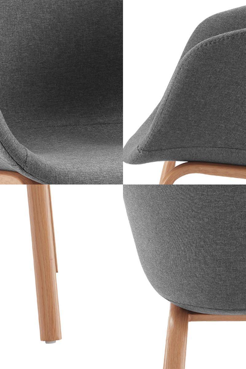 Silla de Comedor Sitial Legna Gris-4