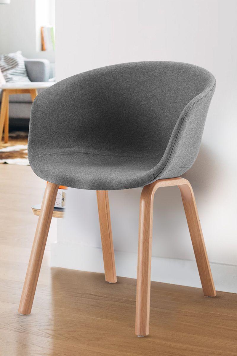 Silla de Comedor Sitial Legna Gris-5