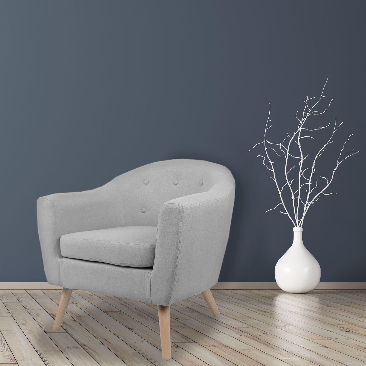 Sitial de Lino Sofía Gris-1