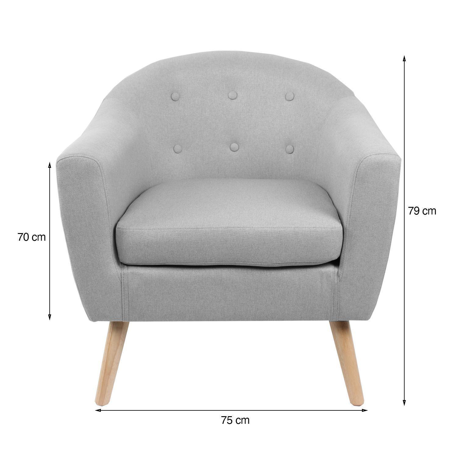 Sitial de Lino Sofía Gris-2