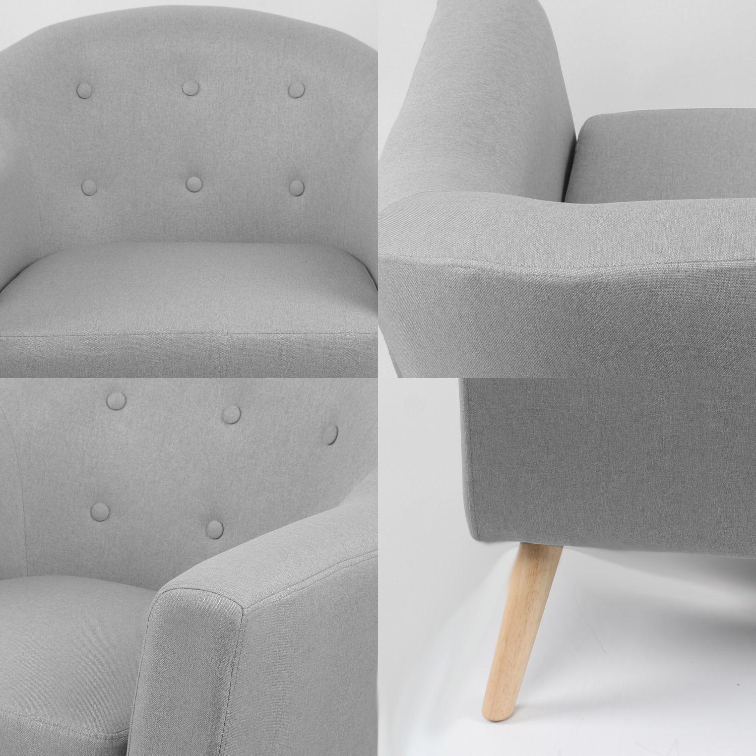 Sitial de Lino Sofía Gris-4