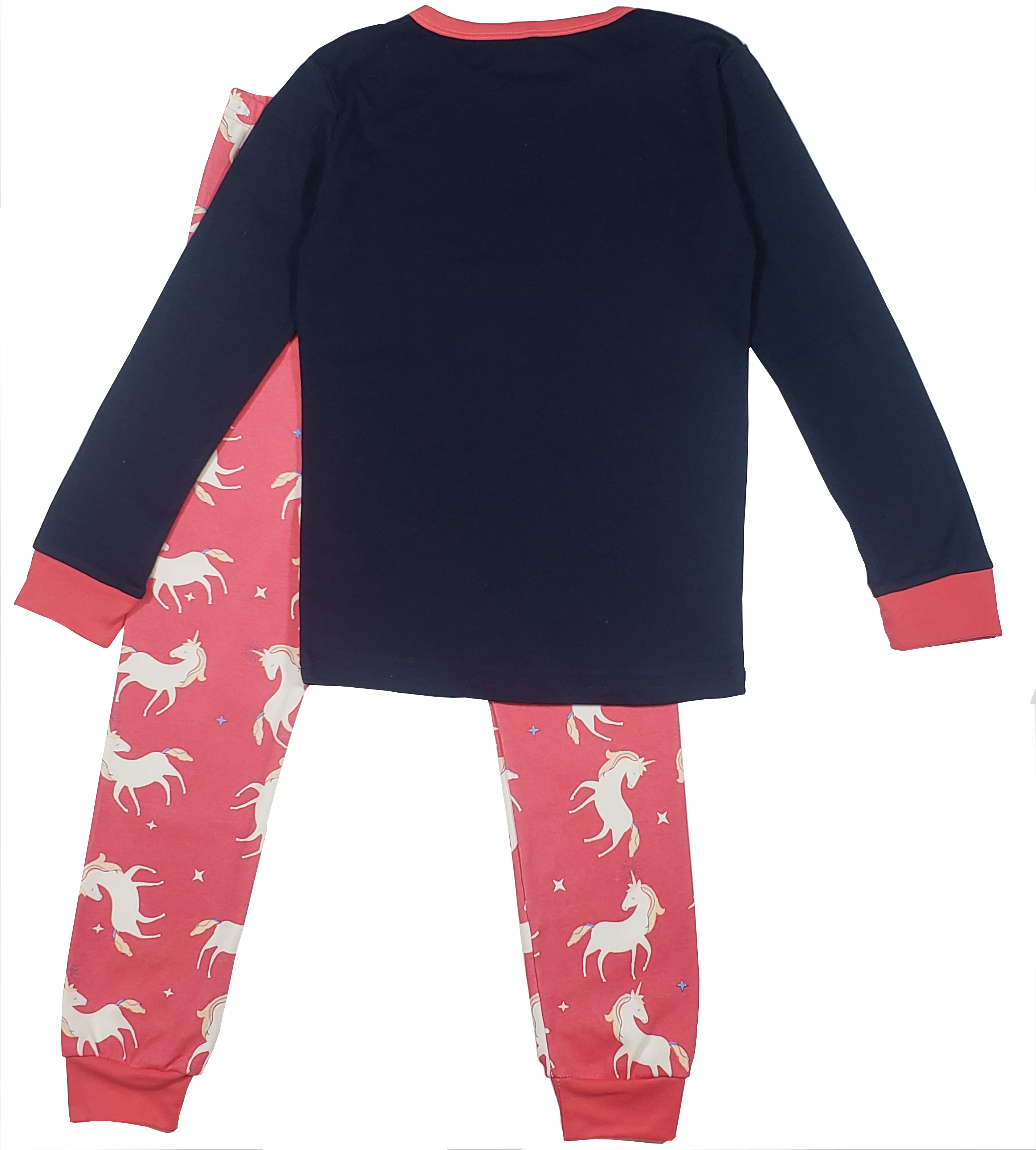 Pijama algodón niña unicornio PJ009-1