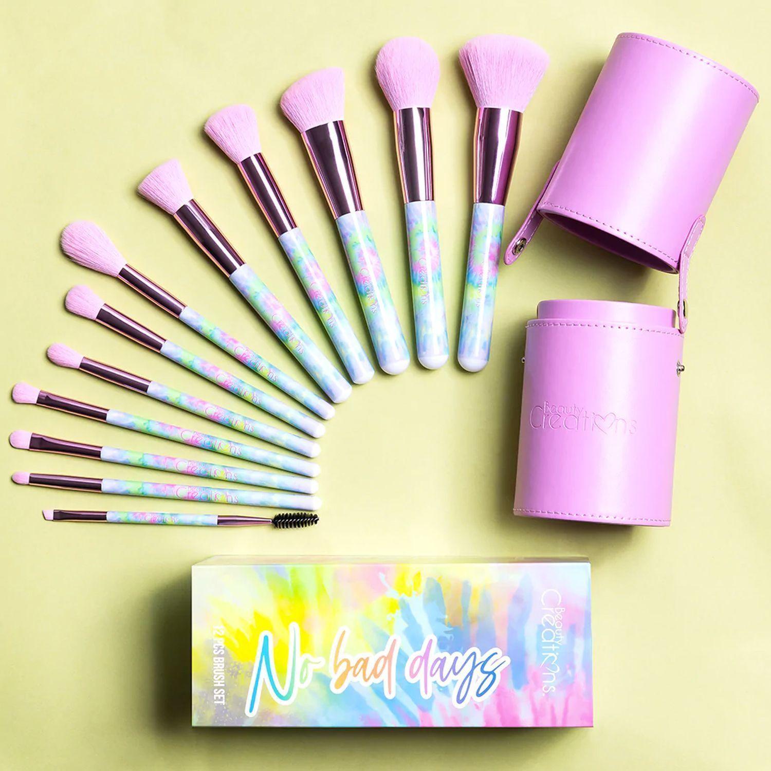 Set de 12 Brochas No Bad Days + Estuche Beauty Creations-5