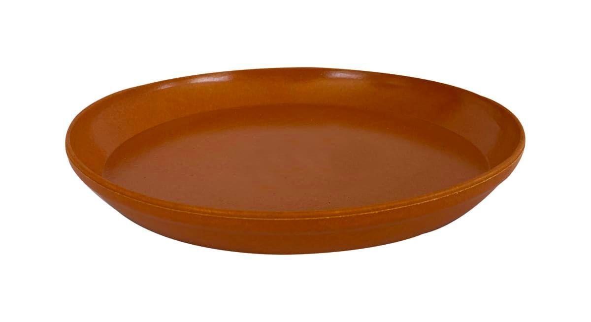 SET MACETA C/PLATO BIO ACTUAL TERRACOTA 24X18-3
