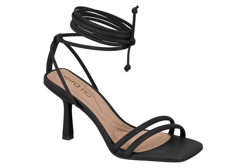 Sandalia Mujer Negro 8490-100- Beira Rio-0