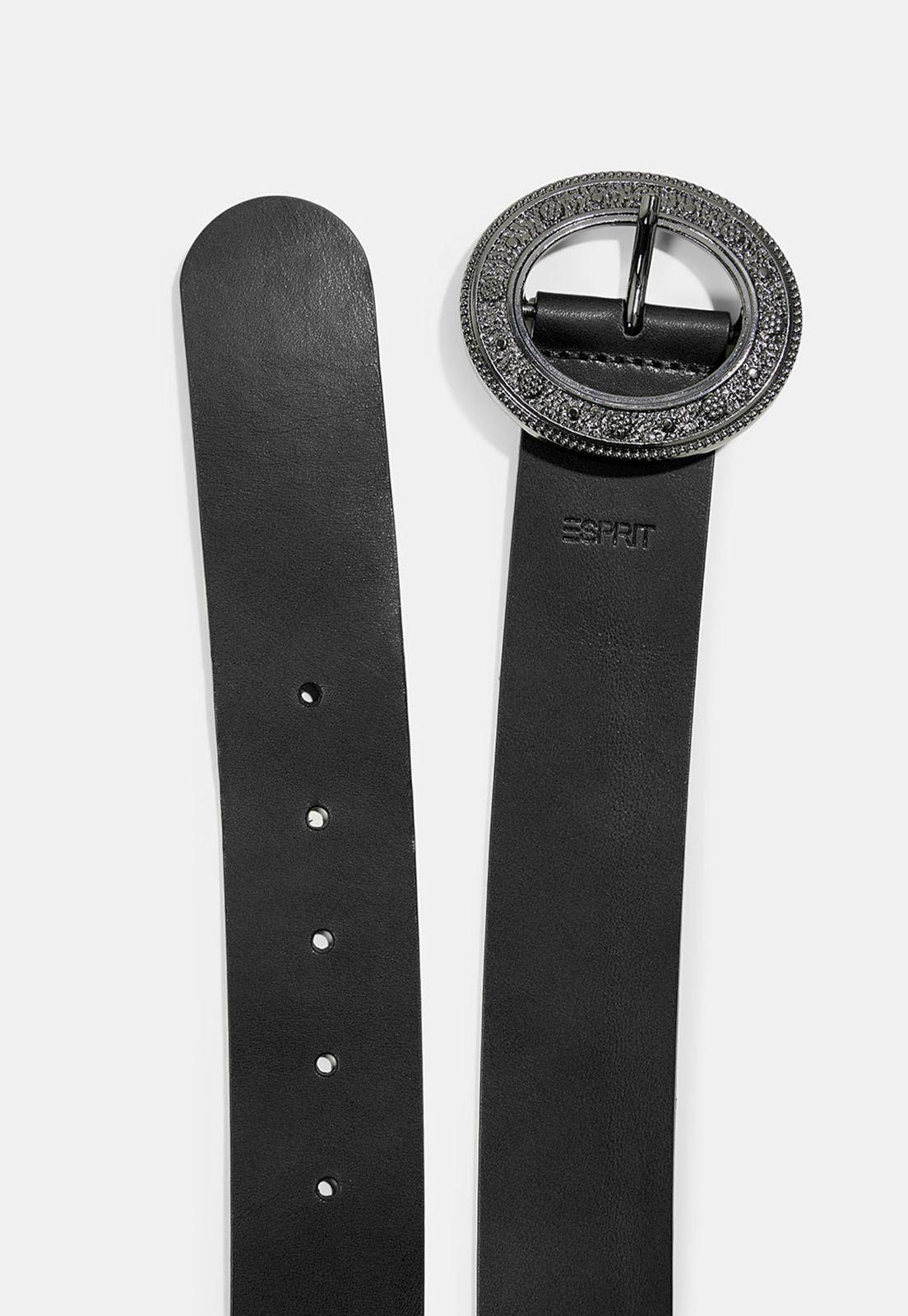 Cinturón Con Hebilla Metálica Esprit-1