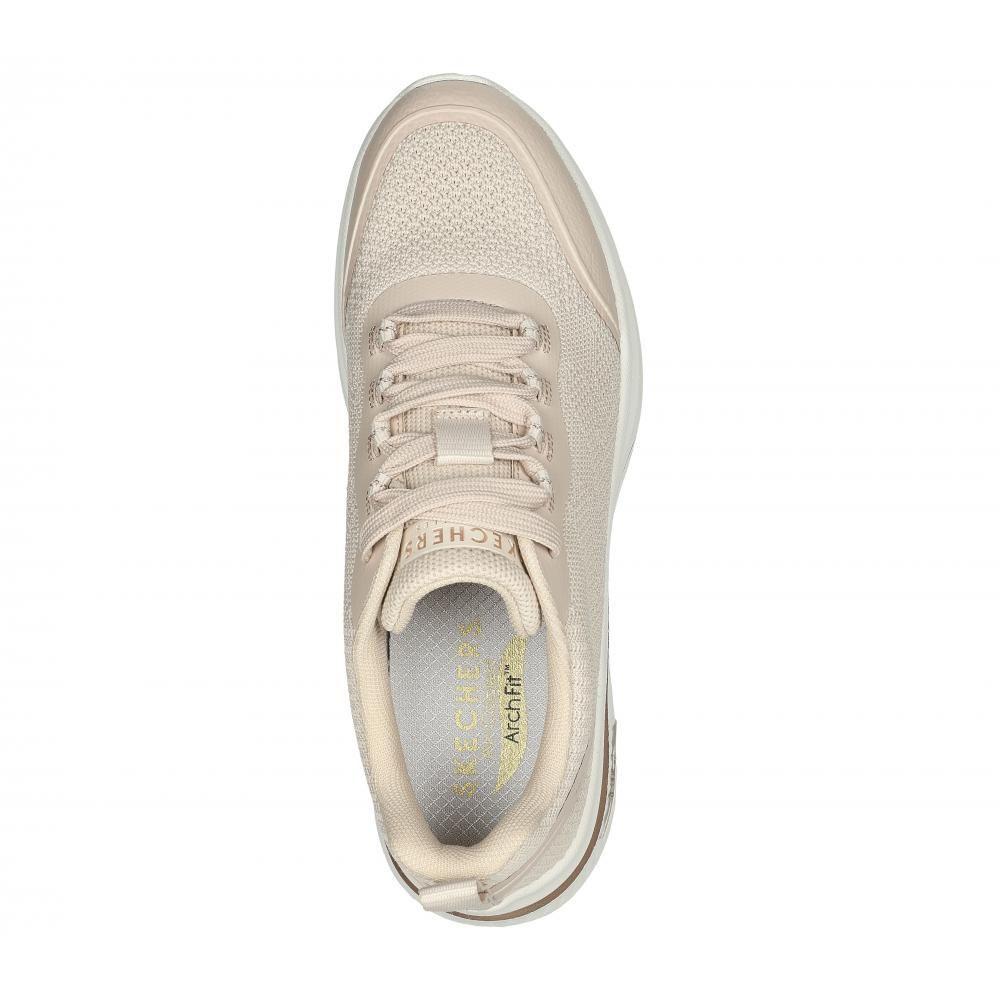 Zapatilla Mujer Arch Fit SMiles Nude Skechers-1