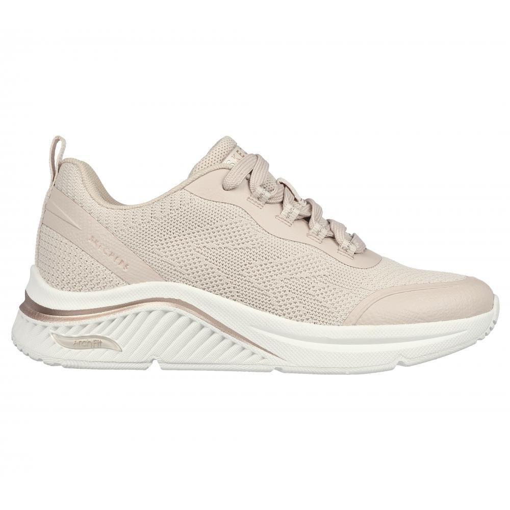 Zapatilla Mujer Arch Fit SMiles Nude Skechers-4