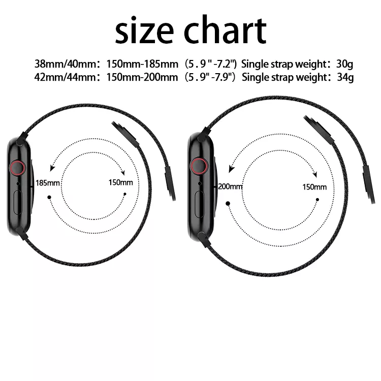 Correa Metálica Para Apple Watch 42 /44 / 45 / Rosa   -3