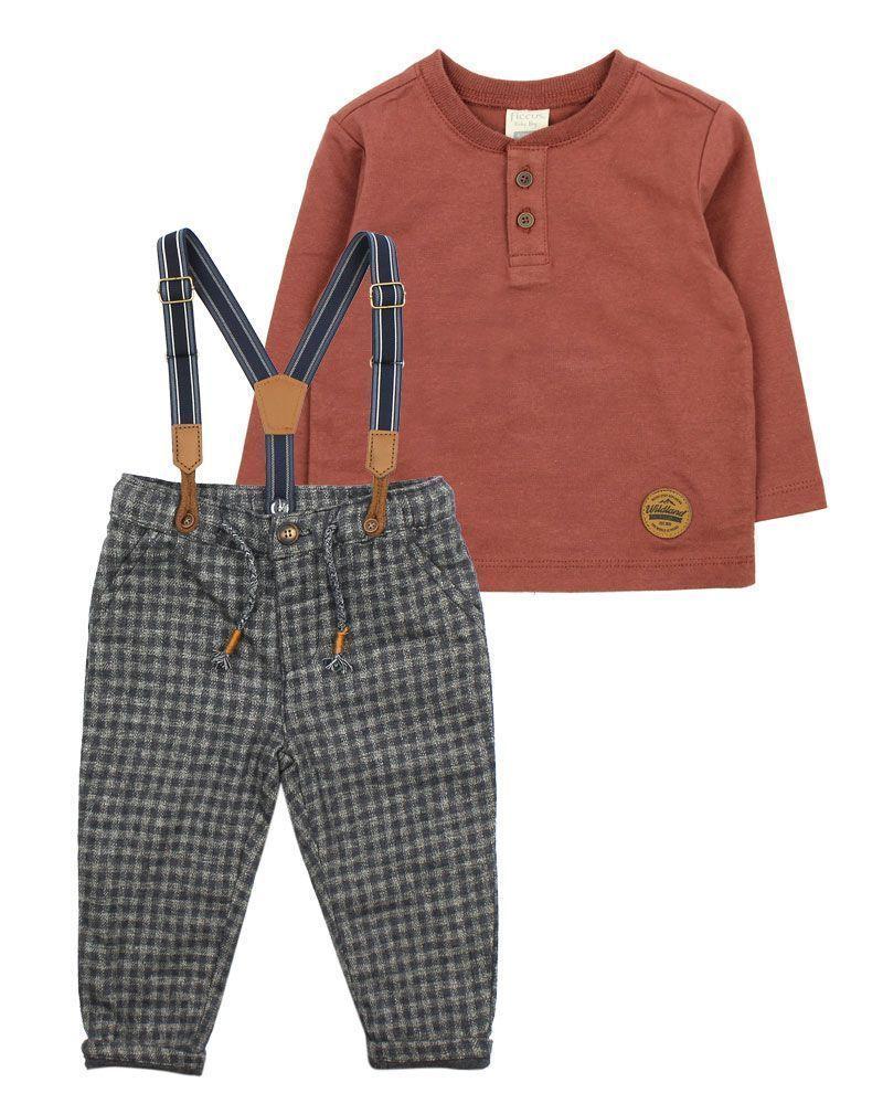 Conjunto Bebé Niño C/Suspensores Origen Ficcus-0