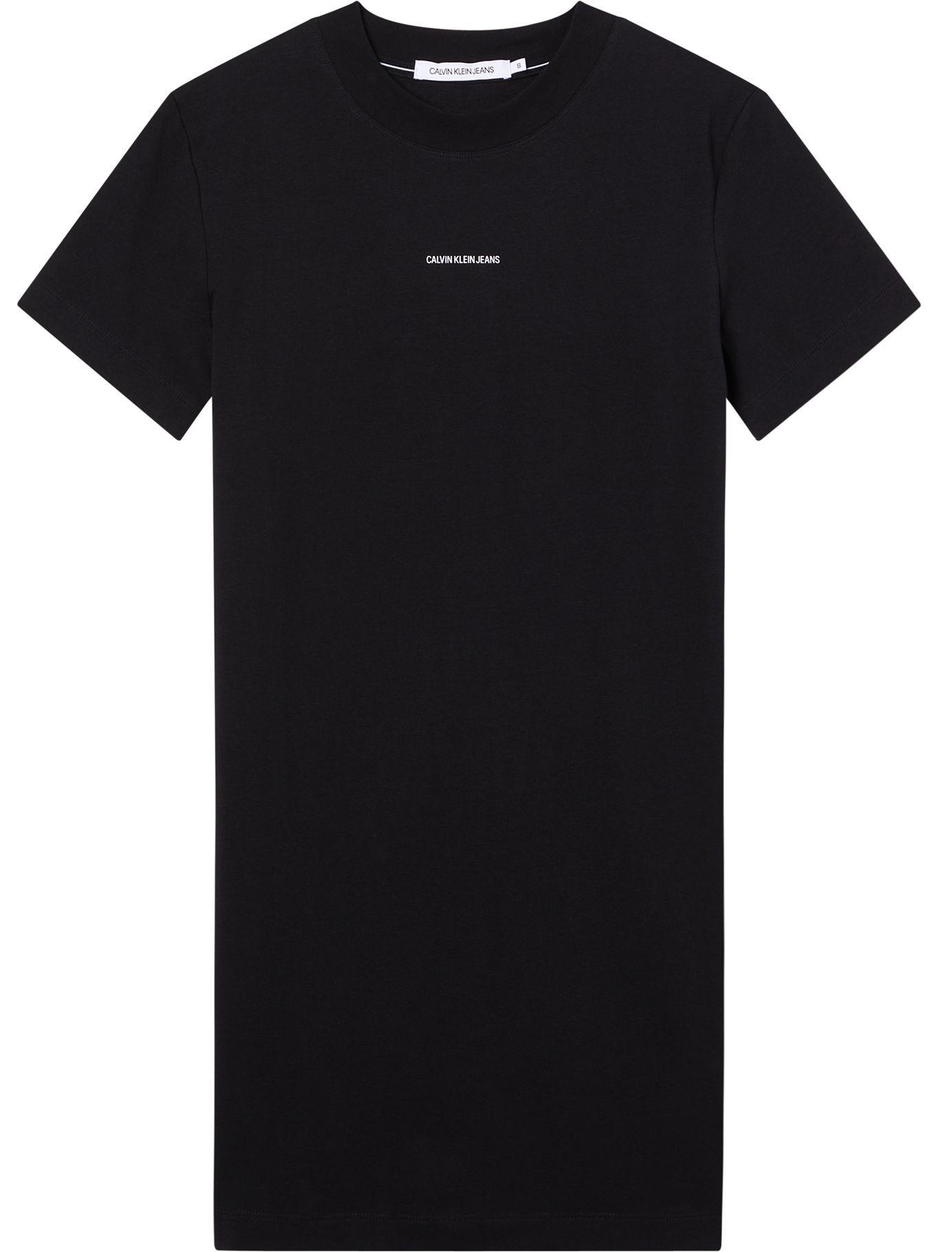 Vestido Micro Branding Negro Calvin Klein-0