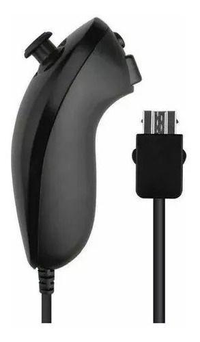 Joystick Para Wii Negro Control Wii Wiimote Mando Wii + Nunchuk-2