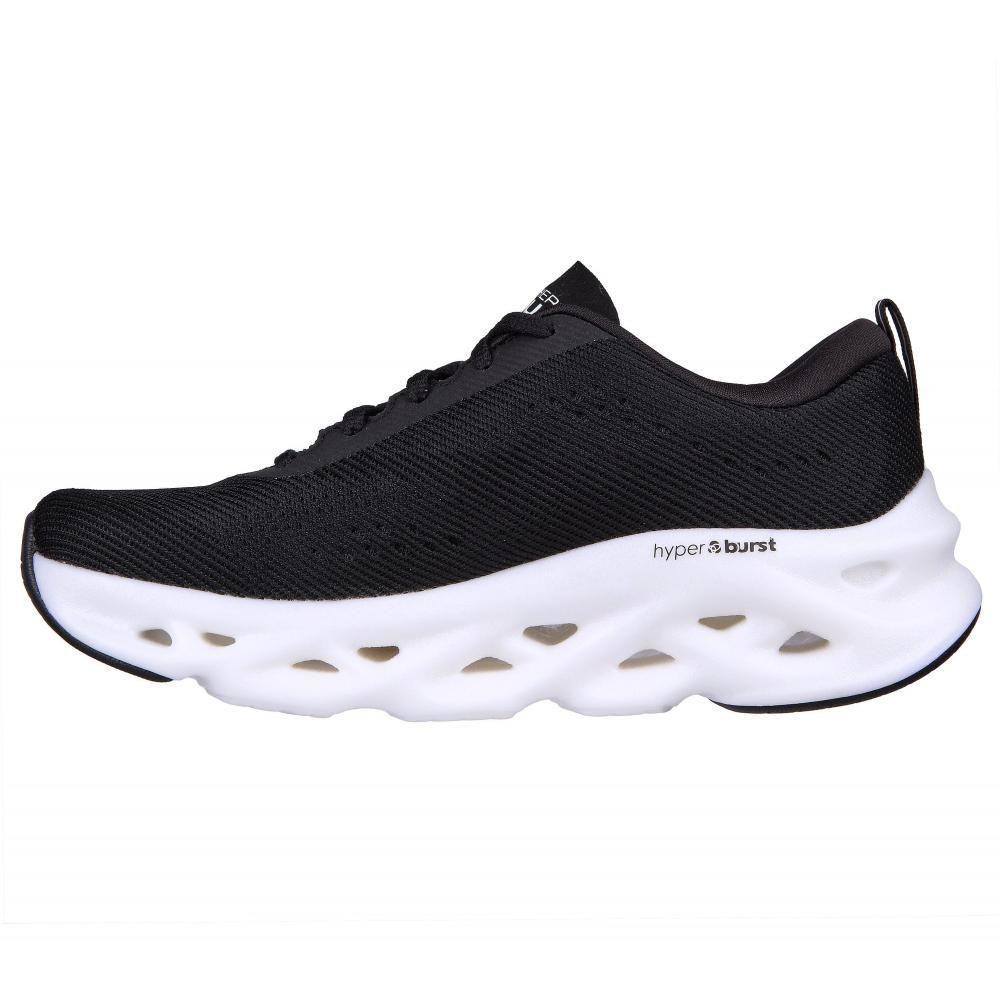 Zapatilla Mujer Go Run Swirl Tech Negro Skechers-3