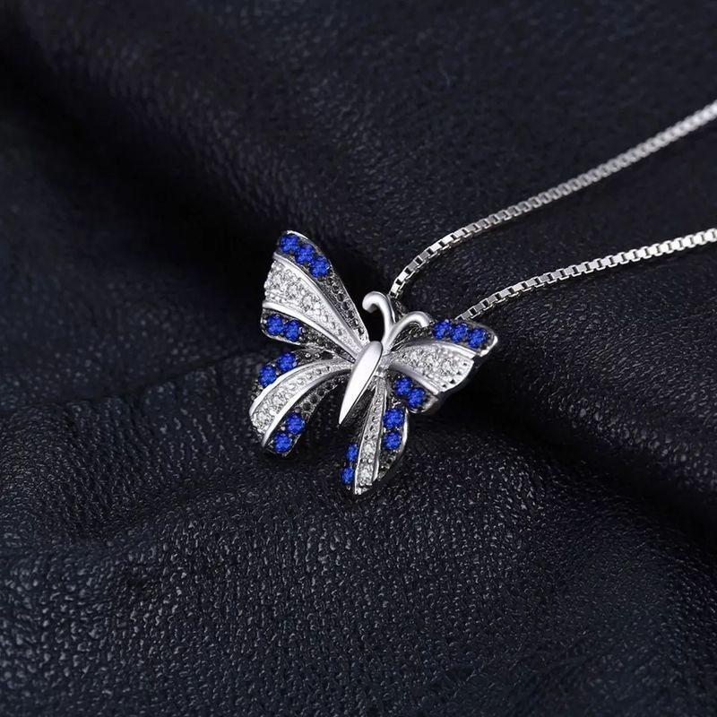 Collar Mariposa Plata 925-3