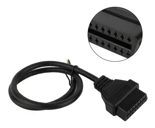 Cable Hembra Obd2 16 Pines - 30cm-3