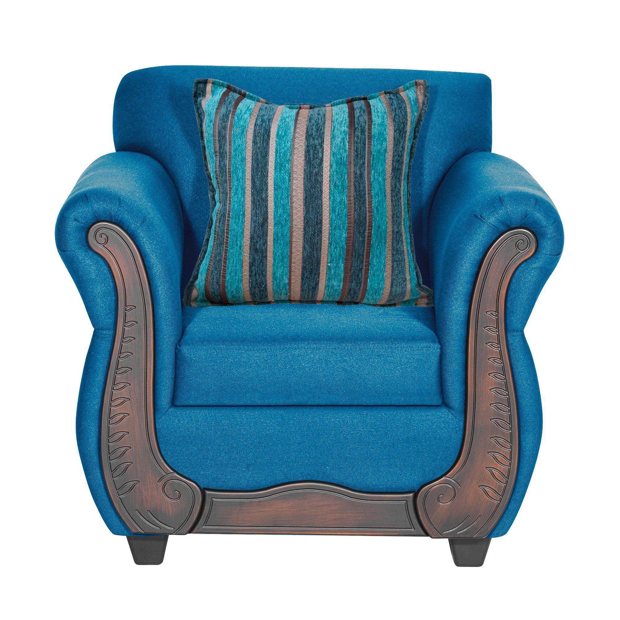 Juego de Living Llanquihue Azul 3-1-1 Cuerpos-4