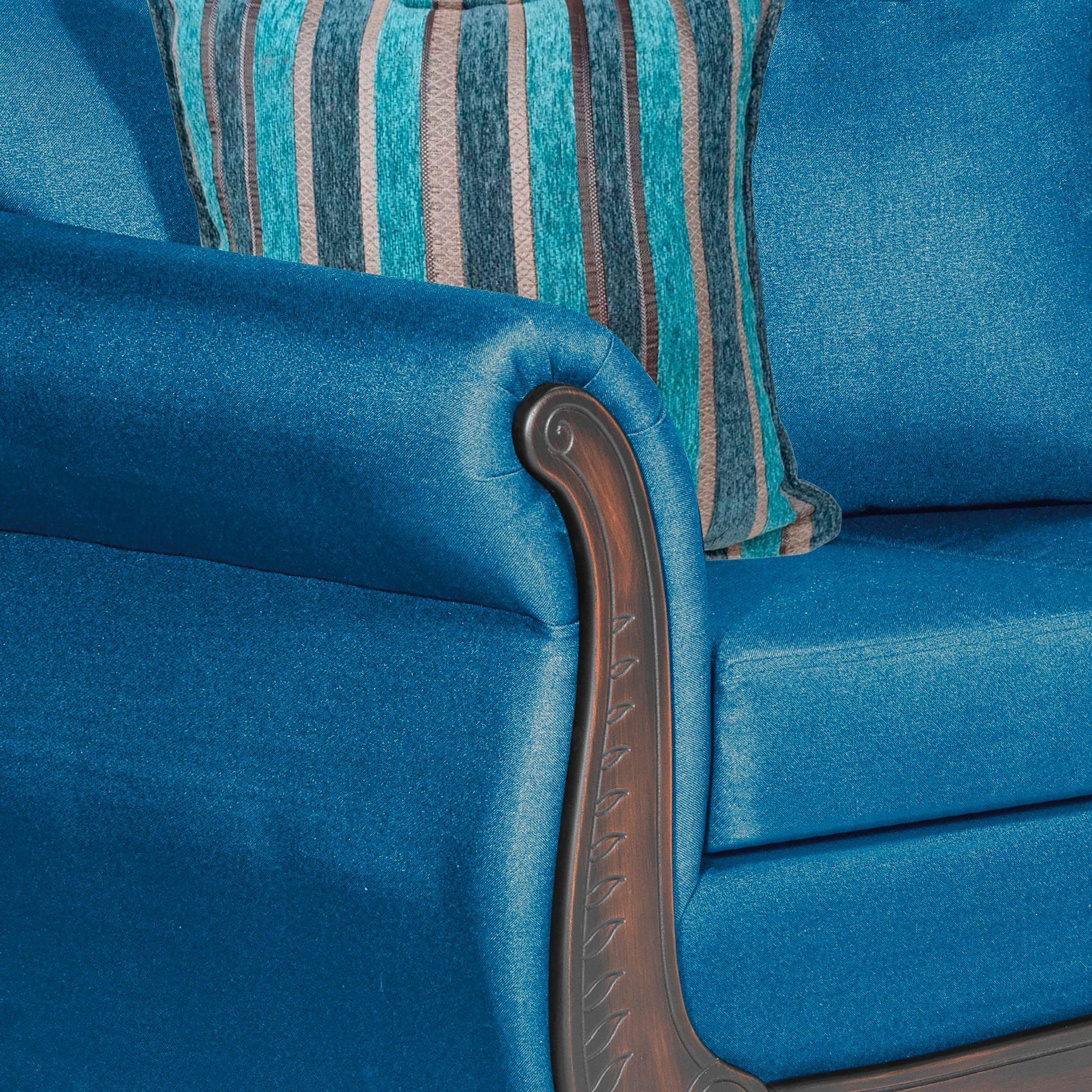 Juego de Living Llanquihue Azul 3-1-1 Cuerpos-5